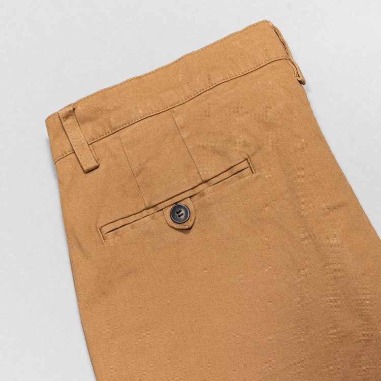 pantalon khaki estructura plana marca bcasual slim 147812 KHAKI 4