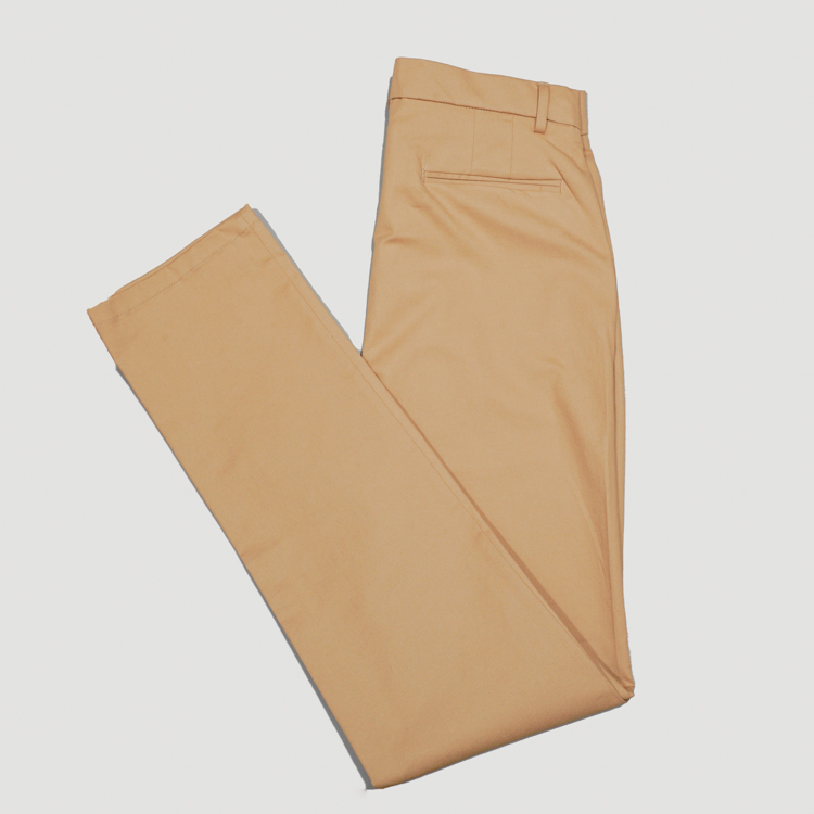 pantalon khaki estructura plana marca bcasual slim 153046 KHAKI 1