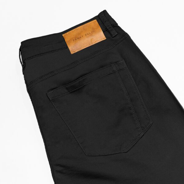 pantalon negro diseno five pocket marca perry ellis slim 146973 233712 2