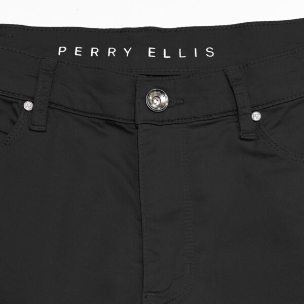 pantalon negro diseno five pocket marca perry ellis slim 146973 233712 4