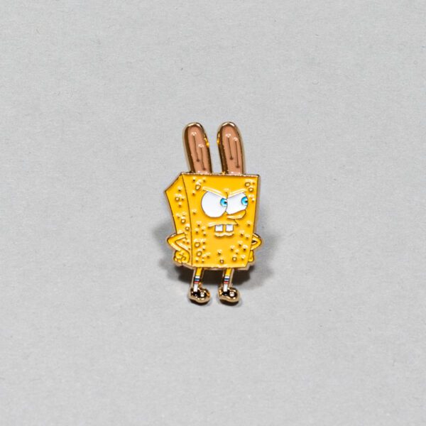 pin amarillo diseno helado bob esponja marca pinusual cl sico 150355 AMARILLO 1