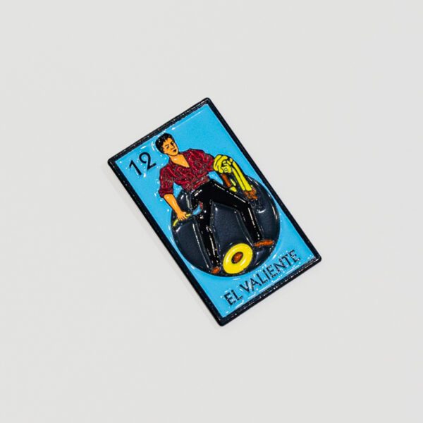 pin celeste diseno de el valiente marca pinusual cl sico 143277 CELESTE 2