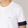 playera blanca estructura plana marca carven slim 144221 BLANCO 3