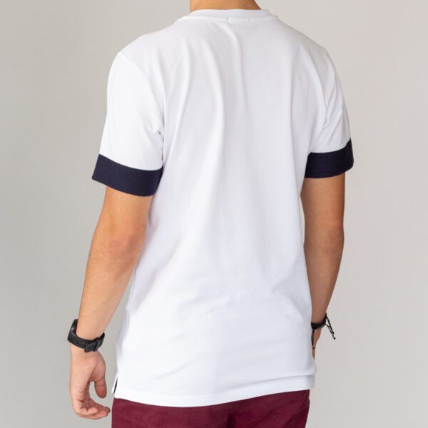 playera blanca estructura plana marca carven slim 144221 BLANCO 4