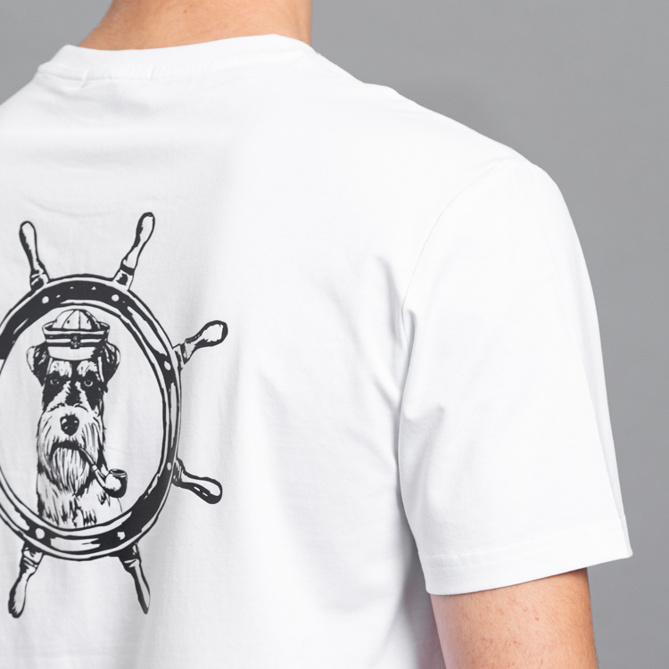 playera blanca estructura plana marca carven slim 155808 BLANCO 3