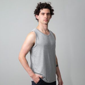 playera gris estructura plana marca ancora slim 149816 251486 1