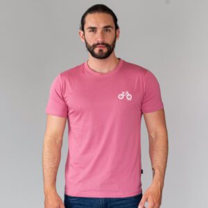 playera rosada estructura plana marca carven slim 144214 216200 1