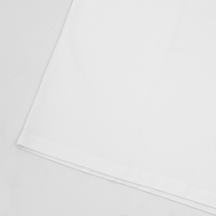 polo blanca estructura labrada marca carven slim 139772 BLANCO 4