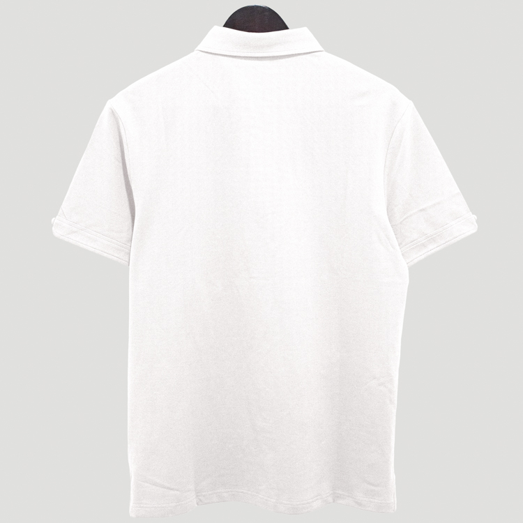 polo blanco estructura plana marca carven slim 147535 BLANCO 4