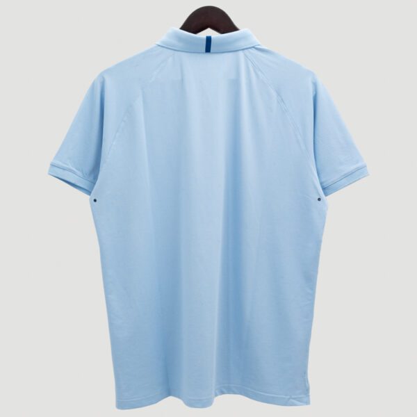 polo celeste estructura labrada marca perry ellis slim 154403 293686 4