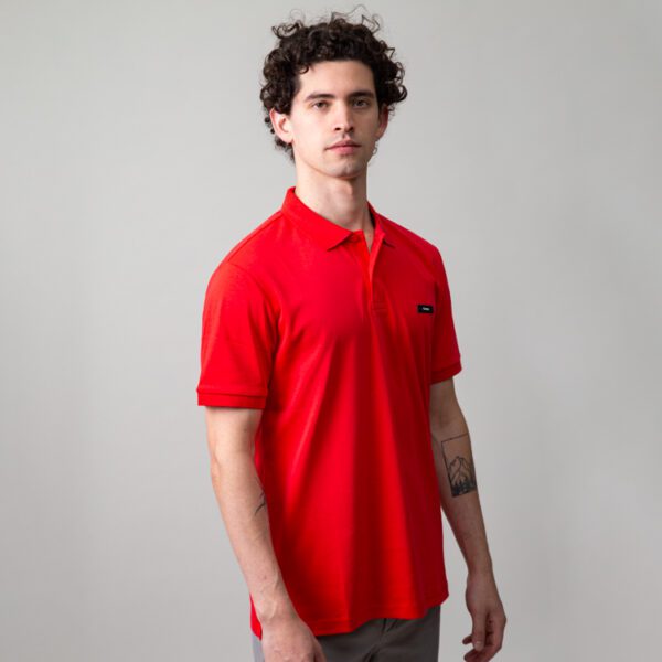 polo rojo estructura b sica marca carven slim 149920 249599 1