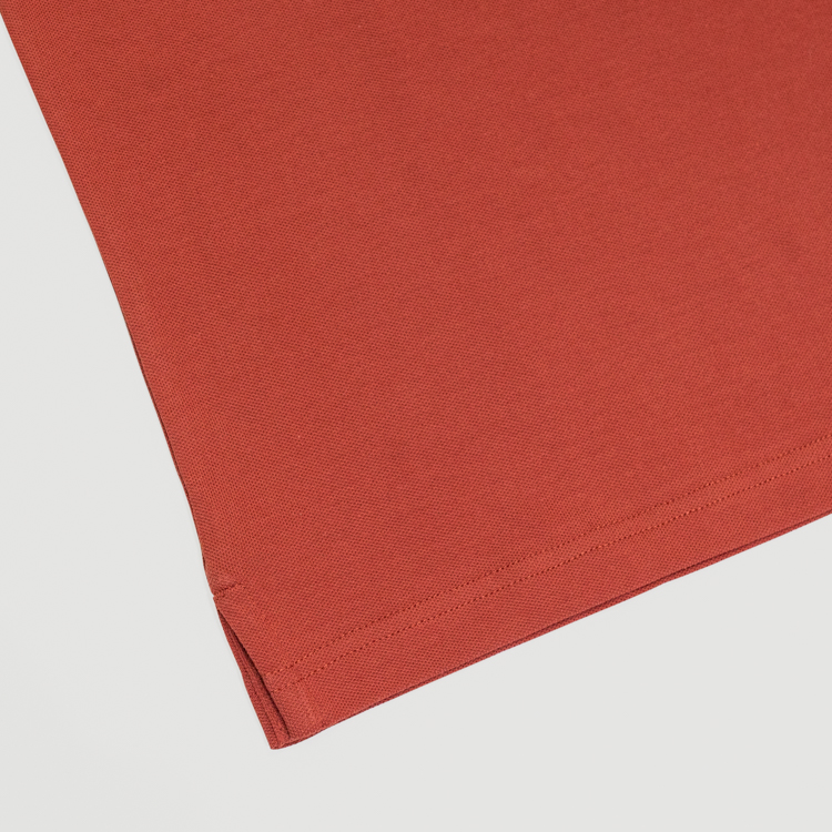 polo rojo estructura plana marca carven slim 147543 ROJO 4