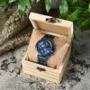 reloj azul estilo classic cronograph el marca watch more cl sico 154733 AZUL 1