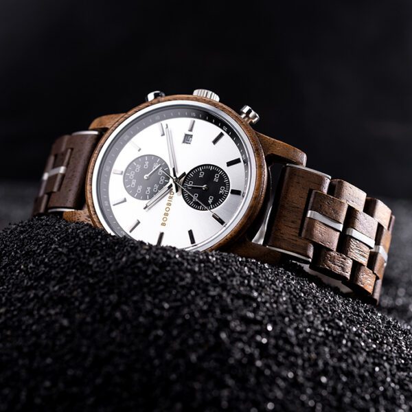 reloj plateado estilo classic cronograph marca watch more cl sico 149719 PLATEADO 1