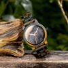 reloj verde estilo crazy wood marca watch more cl sico 154735 VERDE 2