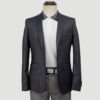 saco azul estructura labrada de puntos marca business casual slim 148819 AZUL 1