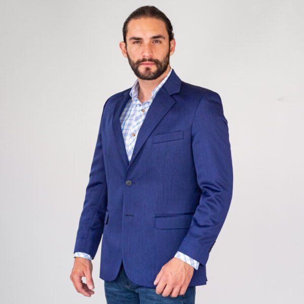 saco azul estructura plana marca smart cl sico 144671 AZUL 1