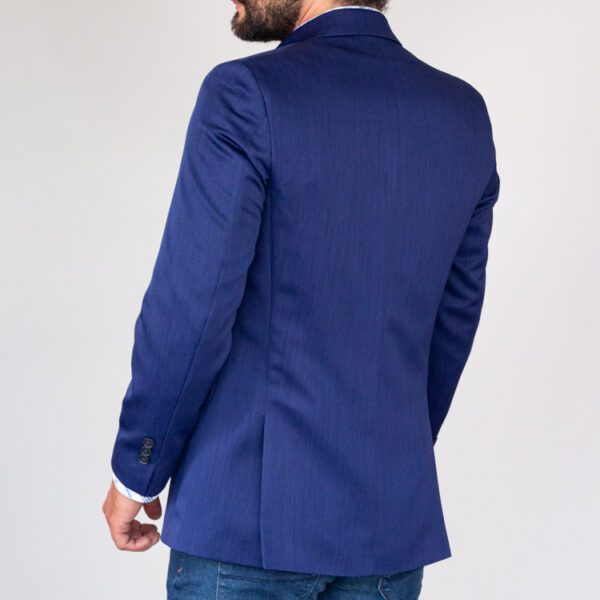 saco azul estructura plana marca smart cl sico 144671 AZUL 3