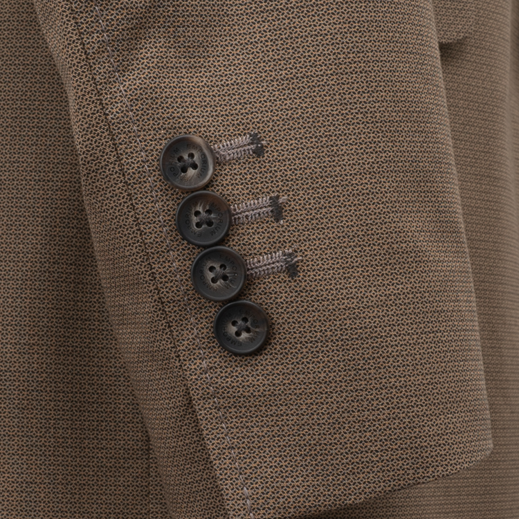 saco beige estructura labrada marca bcasual cl sico 155284 BEIGE 3