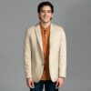 saco beige estructura labrada marca smart slim 156392 BEIGE 1