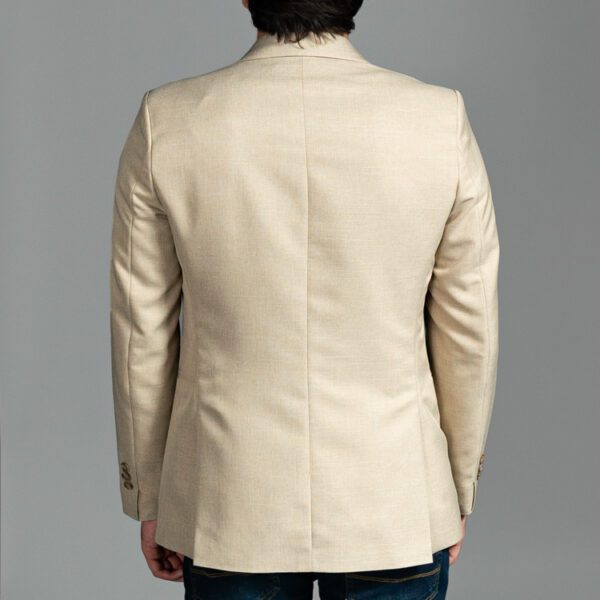 saco beige estructura labrada marca smart slim 156392 BEIGE 3