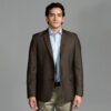 saco caf estructura labrada marca smart slim 156367 CAFE 1