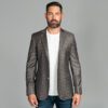 saco caf estructura plana marca bcasual slim 155662 CAFE 1