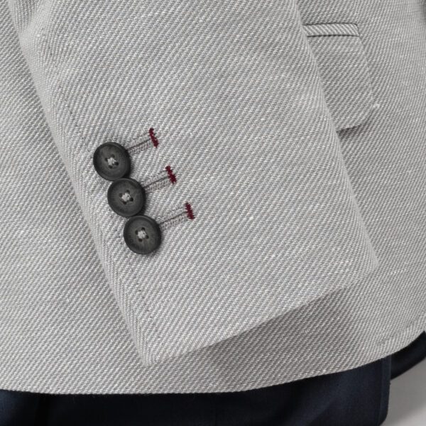 saco de nino gris estructura labrada marca bcasual cl sico 150717 GRIS 3