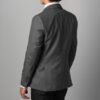 saco gris estructura labrada marca bcasual slim 142545 GRIS 4