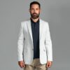 saco gris estructura labrada marca bcasual slim 155652 GRIS 1
