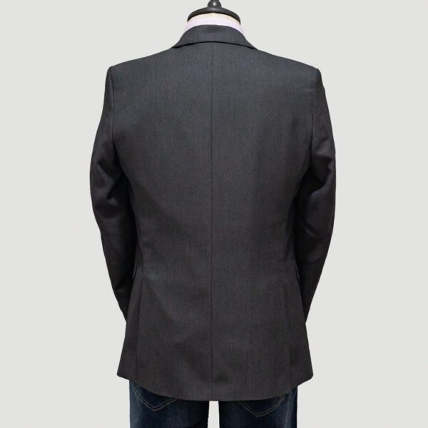 saco gris estructura labrada marca smart slim 142738 GRIS 2