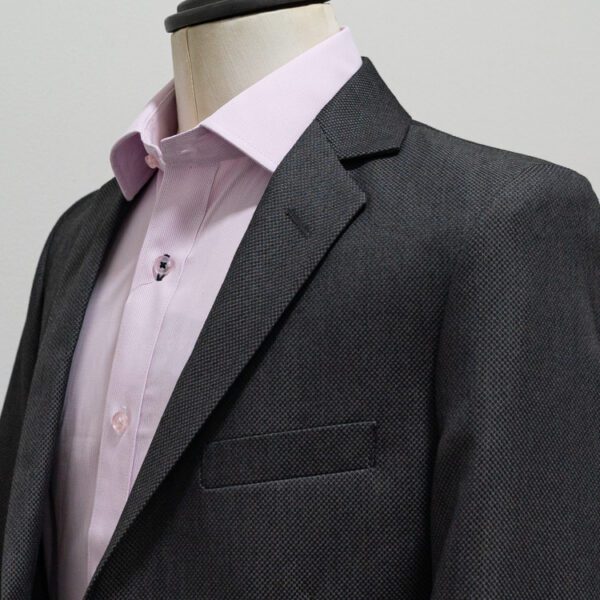 saco gris estructura labrada marca smart slim 142738 GRIS 3