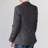 saco gris estructura labrada marca smart slim 144656 GRIS 3