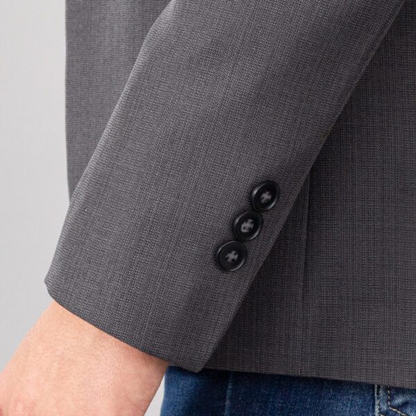 saco gris estructura labrada marca smart slim 144656 GRIS 4