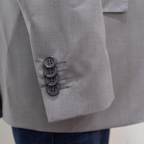 Saco gris estructura plana marca Emporium slim | 140188 - Imagen 4