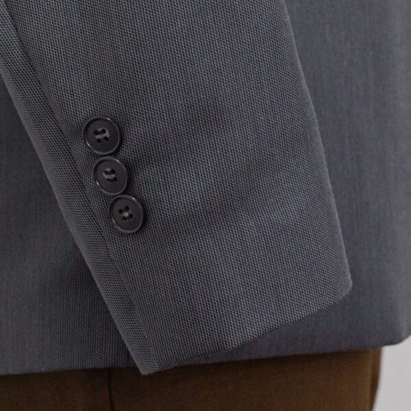 saco gris estructura plana marca smart slim 142560 GRIS OSC 4