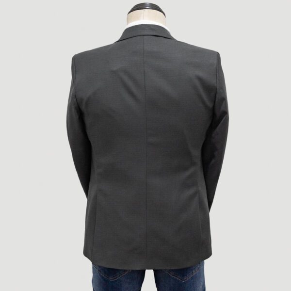 saco gris estructura plana marca smart slim 144642 GRIS 2
