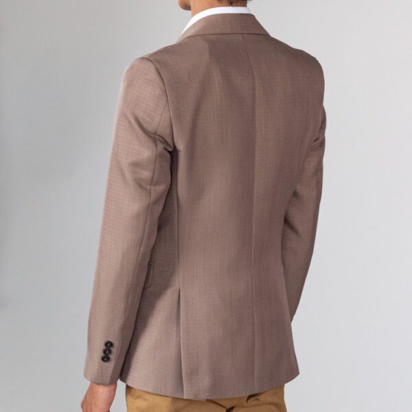 saco khaki estructura labrada cuadros marca smart slim 144651 216821 3