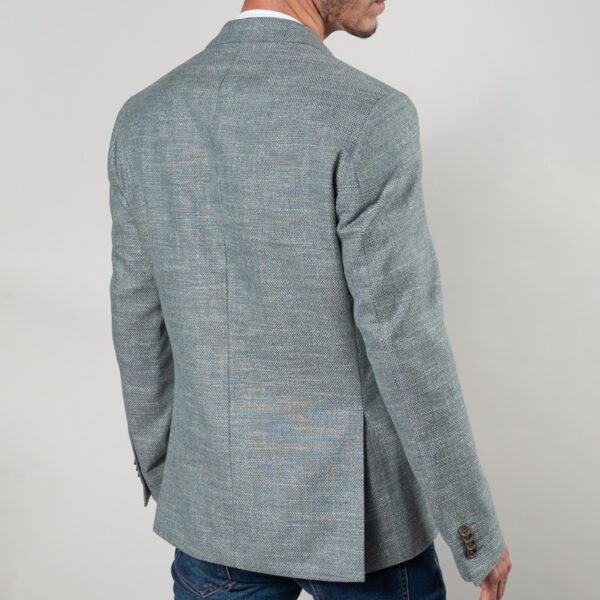 saco verde estructura labrada marca bcasual slim 150964 VERDE 3
