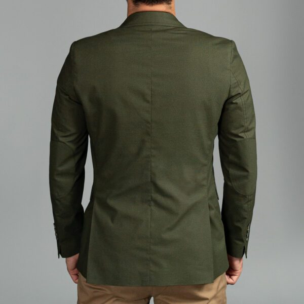 saco verde estructura labrada marca bcasual slim 155667 VERDE 3