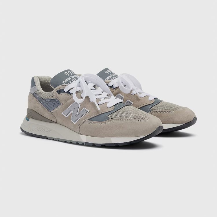 sneakers gris estilo u998gr d marca new balance cl sico 159744 GRIS 1