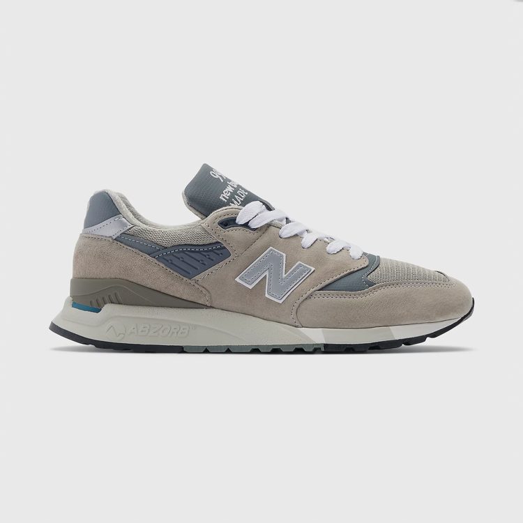 sneakers gris estilo u998gr d marca new balance cl sico 159744 GRIS 4