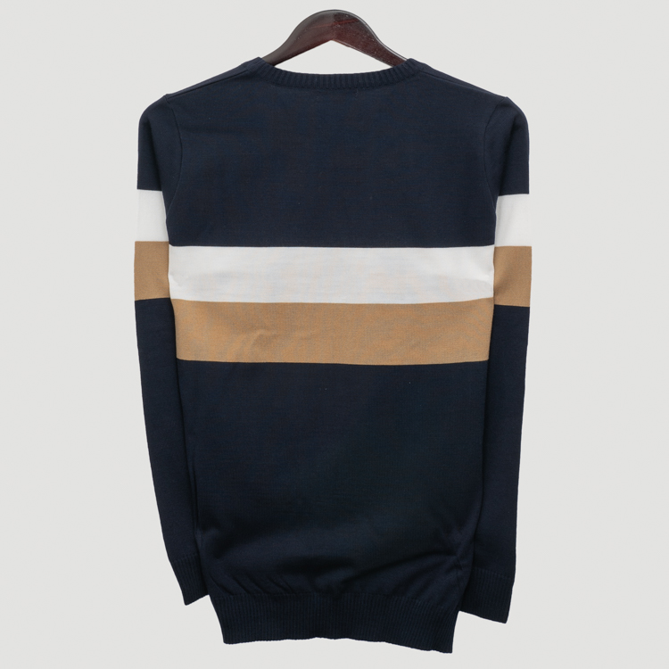 sueter azul estructura labrada marca emporium cl sico 156334 AZUL 3