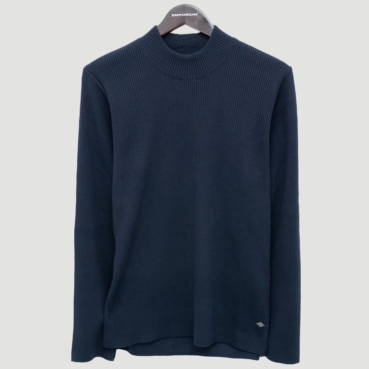 sueter azul estructura labrada marca emporium cl sico 156342 AZUL 1
