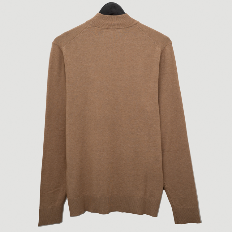 sueter beige estructura plana marca perry ellis cl sico 159902 BEIGE 4