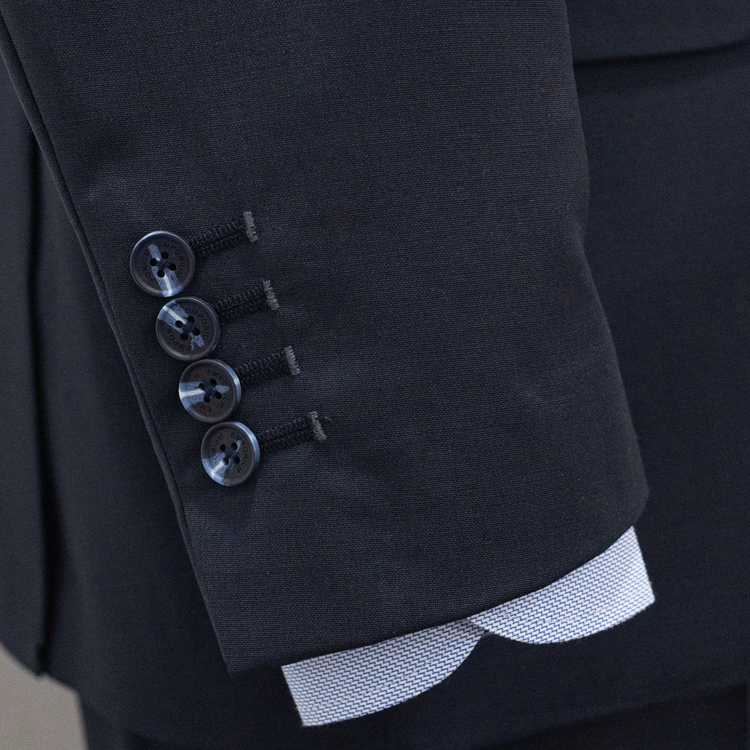 traje azul estructura labrada marca colletti cl sico 142807 AZUL 4