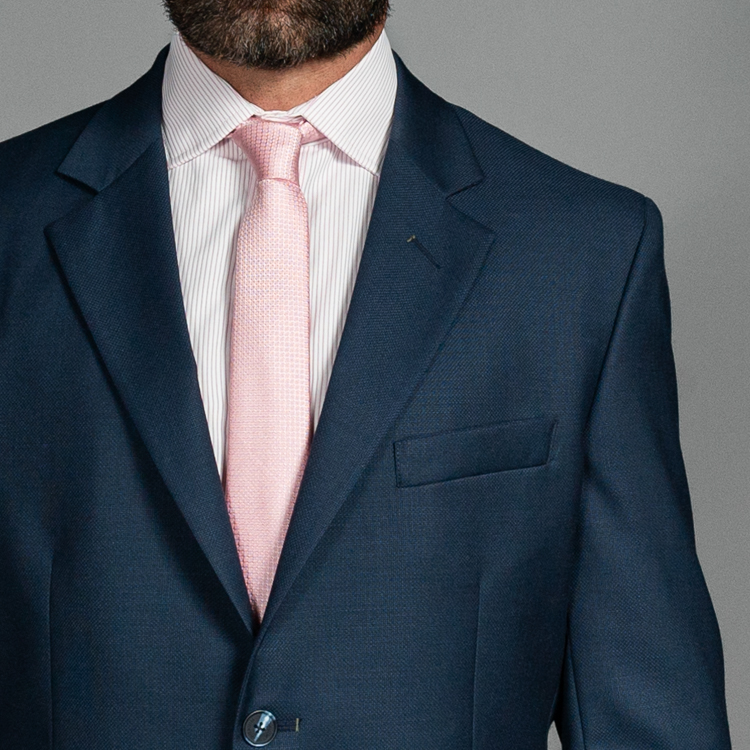 traje azul estructura labrada marca colletti cl sico 155178 AZUL 2