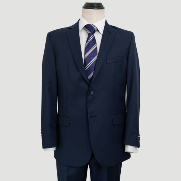 traje azul estructura labrada marca emporium cl sico 148882 AZUL 1