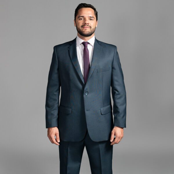 traje azul estructura labrada marca emporium cl sico 155138 AZUL 1