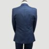 traje azul estructura labrada marca emporium slim 142685 AZUL 2
